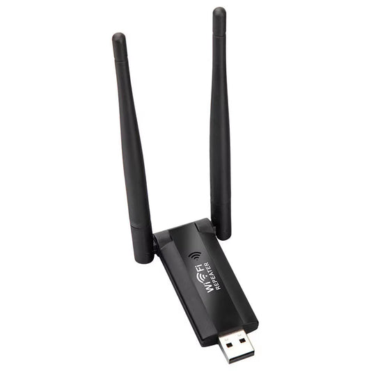 2.4G 300Mbps USB Wireless Wifi Repeater Extender Wifi Signal Amplifier Booster Long Range Wi-Fi Router Home Network Extension