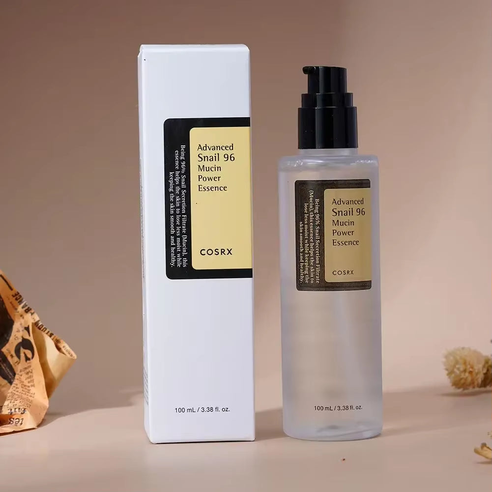 Advanced Snail 92 and Cream Snail 96 Mucin Power Essence Moisturizing Smoothing Nourishing Korean Facial Skin Care