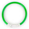 Glow Dog Collars Rechargeable LED Night Flashing Luminous USB Charging Pet Dog Puppy Neck Collar Light S M L Size
