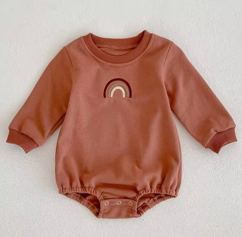 Girls Boys Romper New Born Baby Clothes 2022 Korean Version of the Spring Baby Girl Romper Baby Plush Jumpsuit Baby Out Clothes