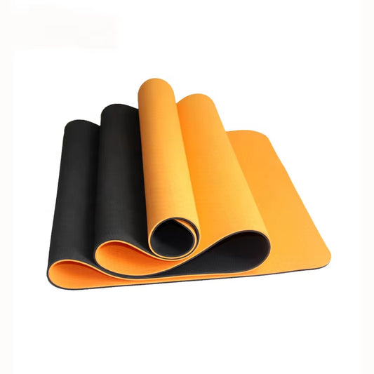 6Mm Yoga Mat anti Slip Extra Thick Big Large Tpe Yoga Mat Design Your Own Yoga Mat Custom Print Eco Friendly Kids