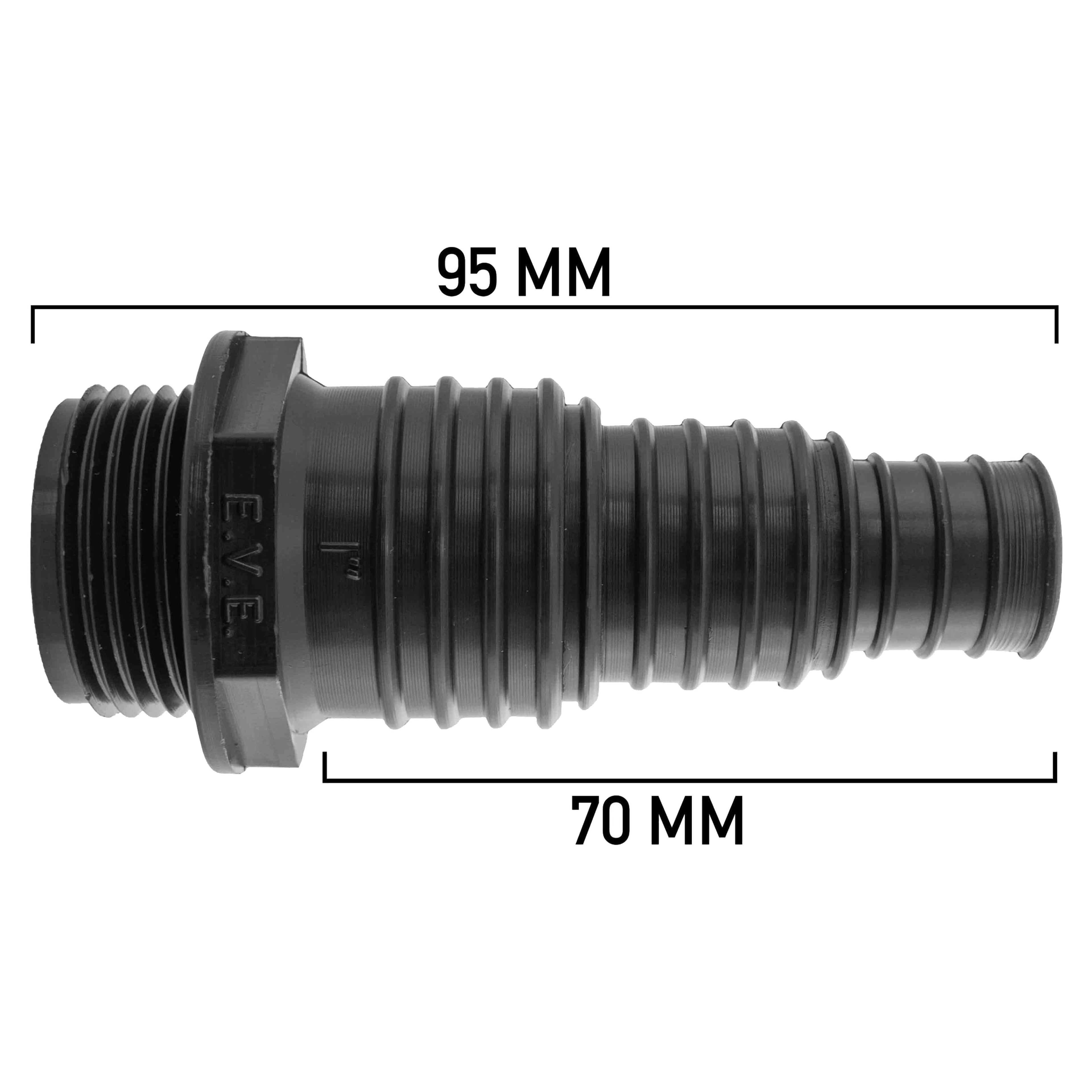 Pond Connector 1" BSPM - 20/25/32mm-2