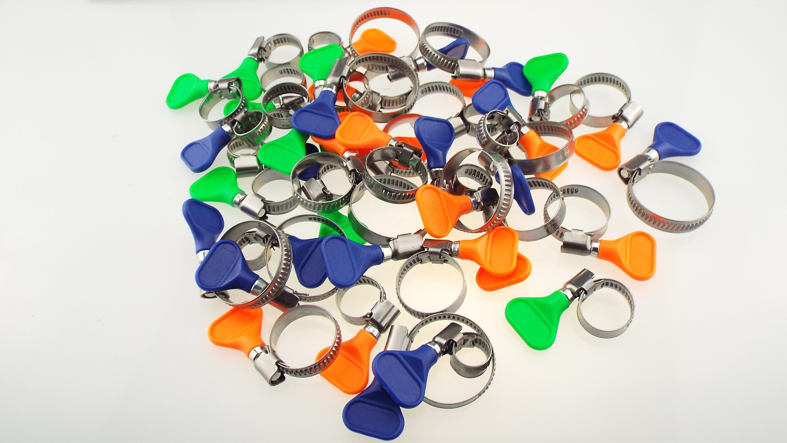 A2 Grip Hose Clip 20mm-35mm - Adjustable 304 Stainless Steel Duct Clamps Hose Pipe Clamps Air Ducting Clamp Worm Drive Hose Clamps-4